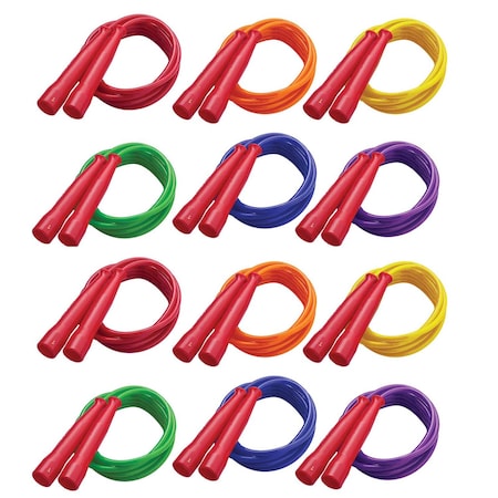 Champion Sports Licorice 7ft Speed Rope, PK12 SPR7